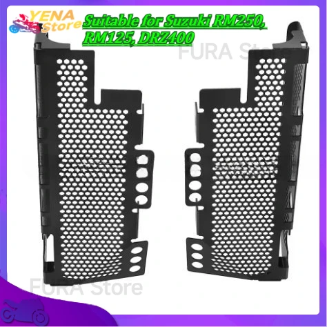 

Motorcycle radiator guard grille cover protector water tank guard accessory suitable for Suzuki RM250, RM125, DRZ400