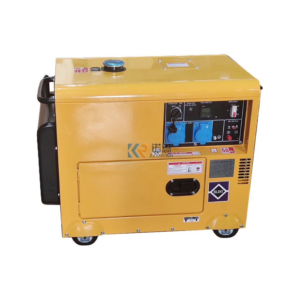 Compact Portable Silent Diesel Generator Durable Power Generator Emergency Backup Generator for Construction Site