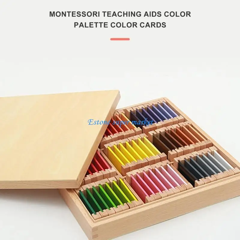 090B Bộ viên màu giáo dục giác quan giúp phát triển giác quan và học tập thị giác ở trẻ trên 3 tuổi