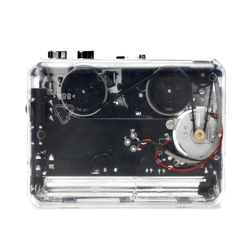 Portable Cassette Players Walkman Tape Player MP3 cassette to MP3 type-c Player 2 AA Batteries or USB Powered Players Drop Ship