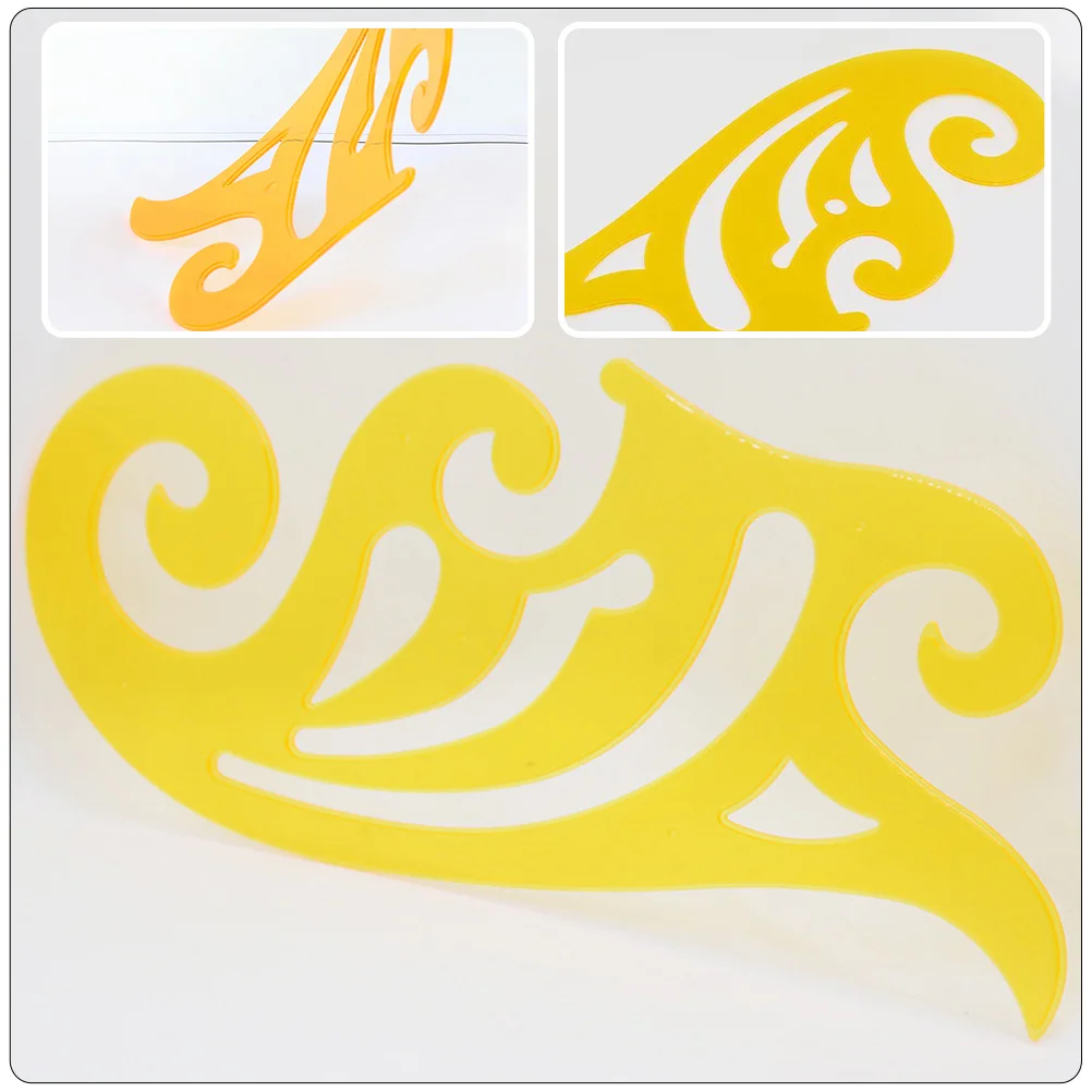 Curve Ruler Plastic Multipurpose Sewing Tool for Drawing Measure Clothing Design Accessory Fashion Proofing Ruler Durable