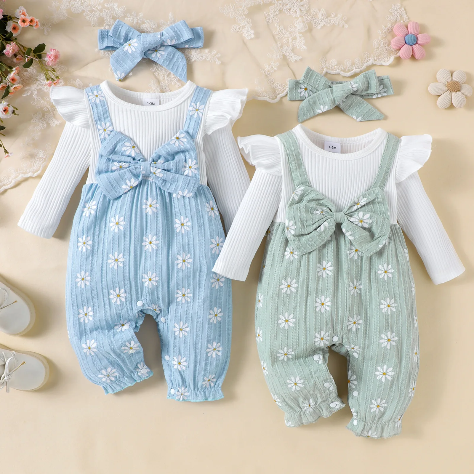 

Dress Overall Baby Romper Item Clothing Girl Bodysuit Newborn Girls Infant Autumn Clothes Boy Sleeve Orosbu Outfit Bow Bodysuits
