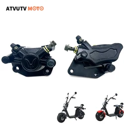 1pcs Motocycle Front And Rear Brake Calipers With Brake Pads Brake Pump For Chinese Halei Citycoco Electric Scooters