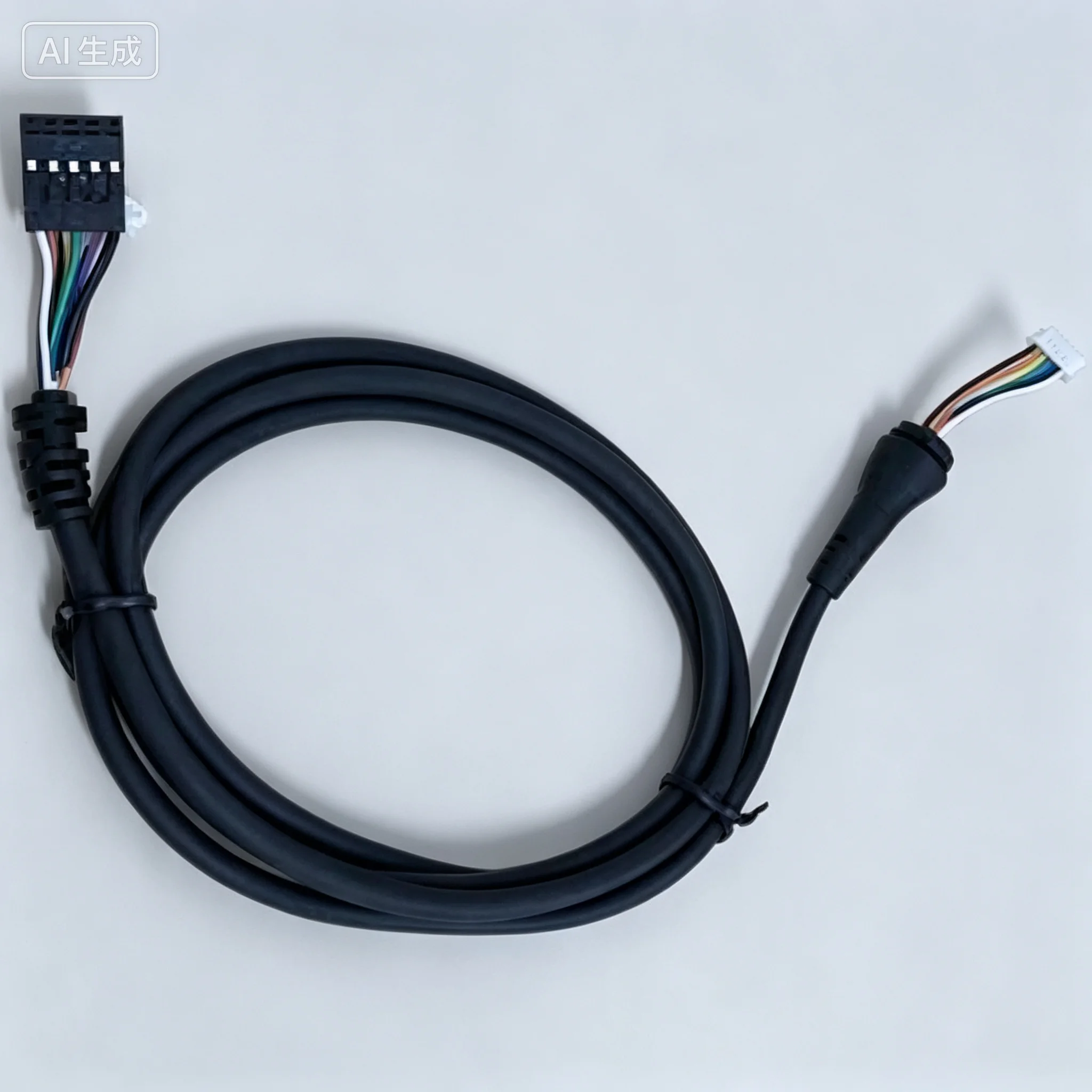 Aviation earphone accessories TPK-270259-001 special cable 10 pins to 7 pins + 3 pins For BOSE A10