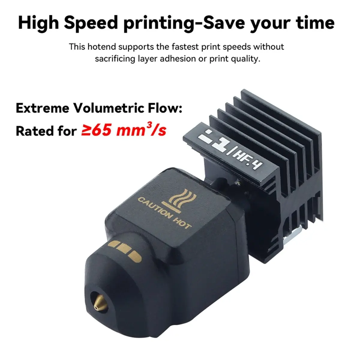 ~【On Sale】Upgrade High- Nano Hardened Steel Hotend for P2S Hotend Supports the Fastest Print Speeds 3D Printer Parts
