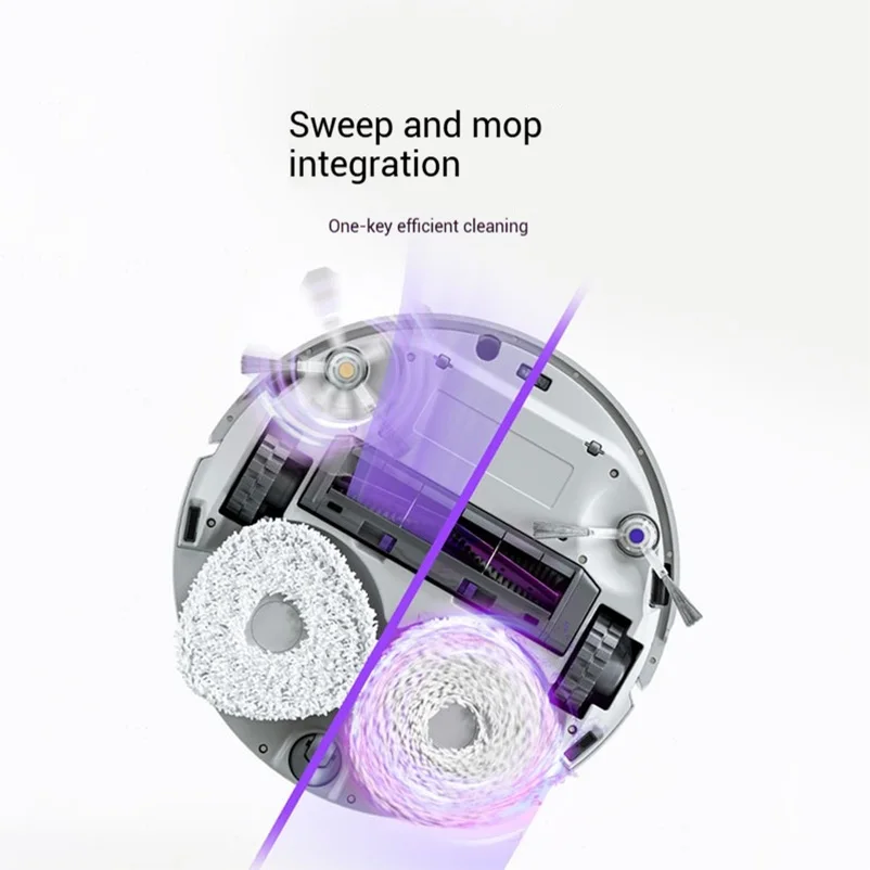 Narwal Freo Robot Vacuum Mop Combo 5100Pa Suction  Smart Re‑mopping LDS Laser Hot‑Air Drying For Pet Family App Voice Control