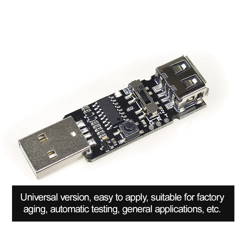 5V 9V 12V QC2.0 3.0 Placa de gatilho de chamariz 5A Fonte de alimentação automática Gatilho de carregamento rápido equipado com luz indicadora LED