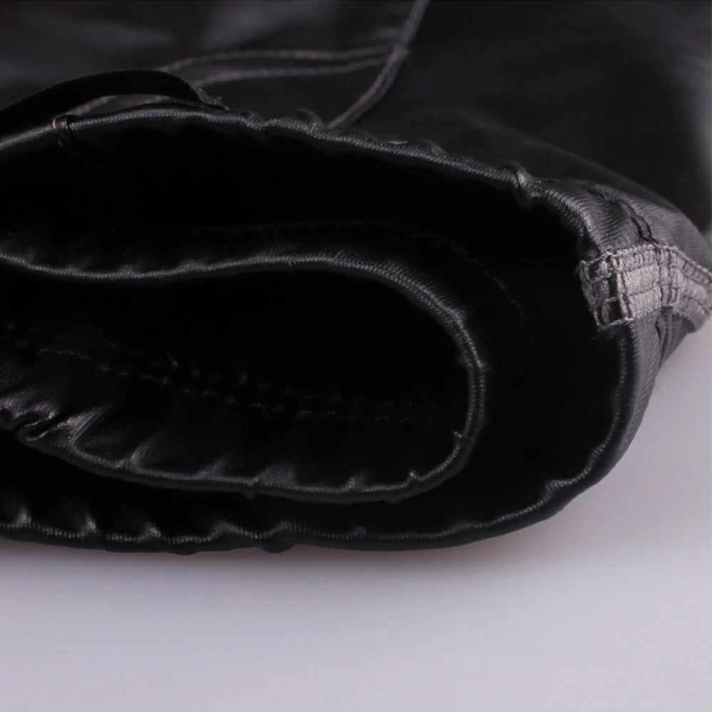 الرجال Wetlook فو الجلود قصيرة الملاكم النفط لامعة الأسود ملخصات منخفضة الارتفاع مثير الملابس الداخلية عارضة جذوع حزب الشاطئ كلوبوير