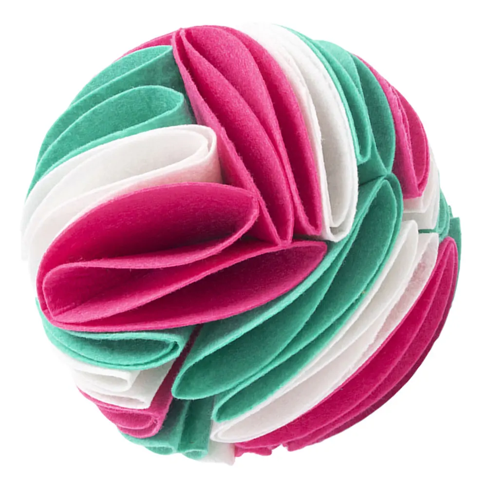

Pet Dog Sniff Puppy Plaything Colorful Chew Slow Feeder Durable Training Indoor Outdoor Pet Training Balls Dog Sniffing