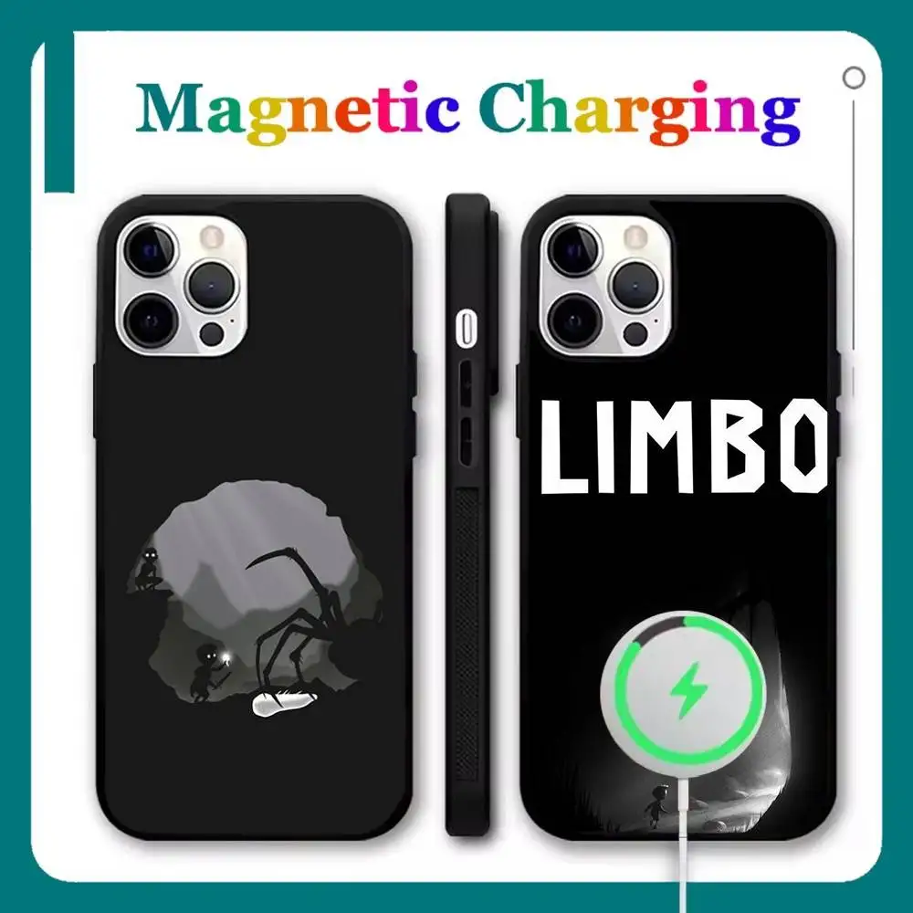 

Game L-LimboS Phone Case For iPhone 17,16,15,14,13,12,11,Pro,Max,Plus,Mini,Air,SE New Magsafe Magnetic Wireless Charging