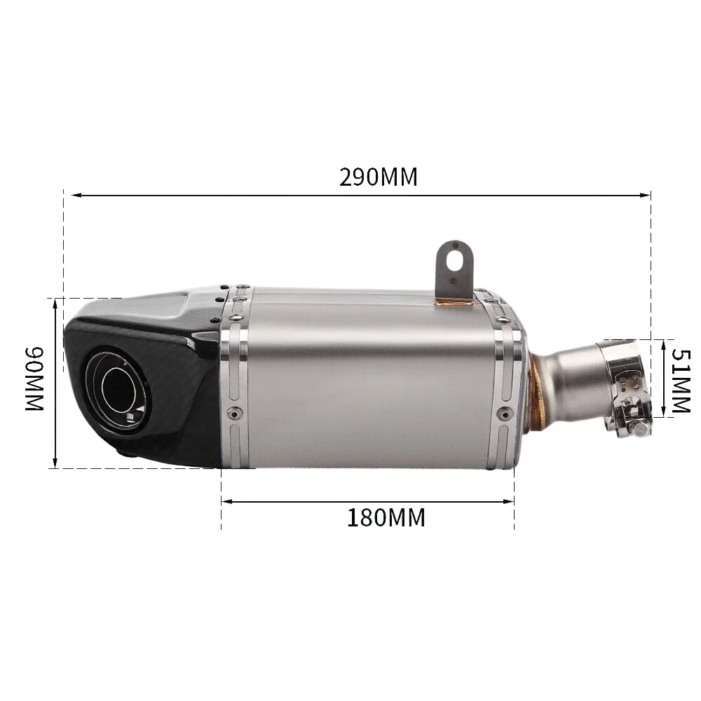 Für CBR650/R 2014-2024 Komplettes System Ganzes Fahrzeug Schalldämpfer Verbindungsrohr Auspuffrohre – Detail 2