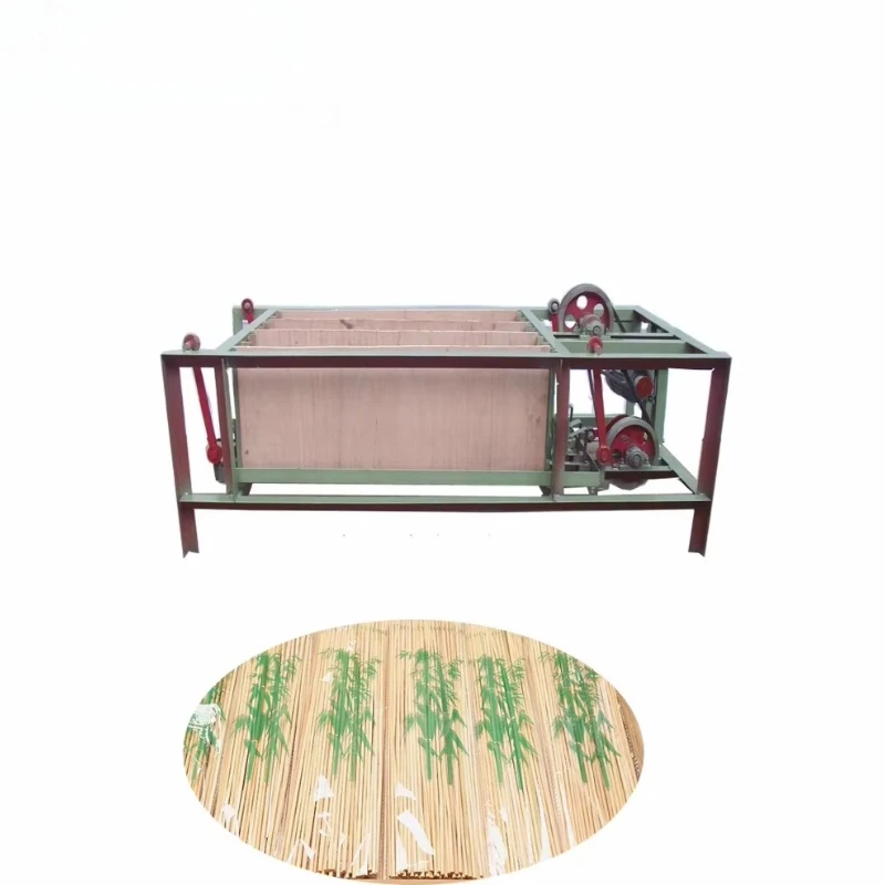 Manual bamboo pick making machine Easy-to-use toothpick production equipment for sale