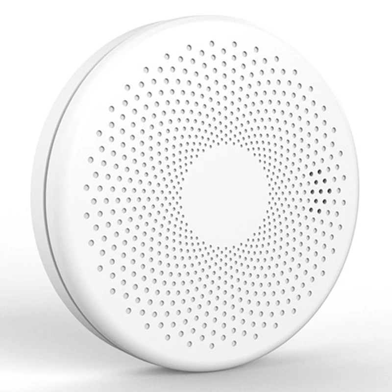 Sensor Detector de humo y monóxido de carbono, alarma de sonido, función Wifi, versión 2 en 1, Smart Life