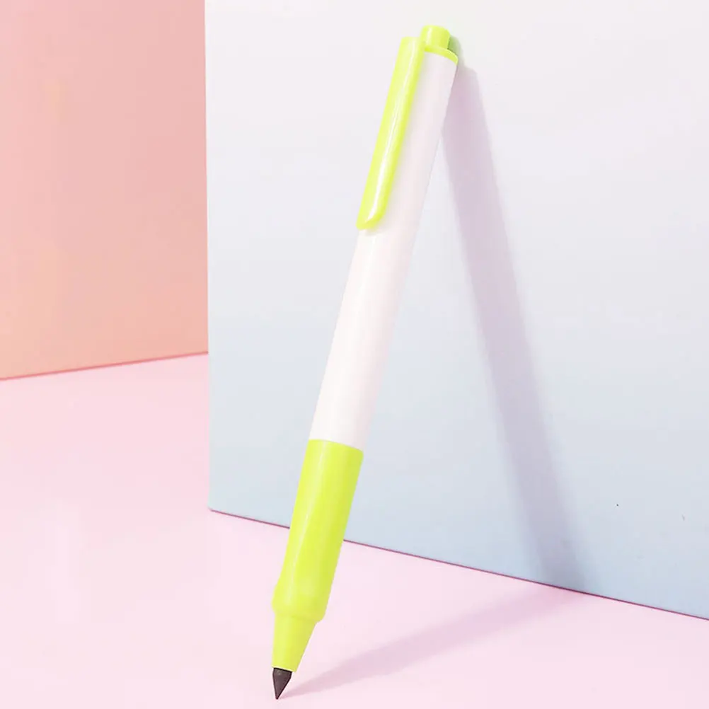 

8 Pcs Press The Pencil Replaceable Colored Pencils Erasable Non- Sharpening Coloured Everlasting for