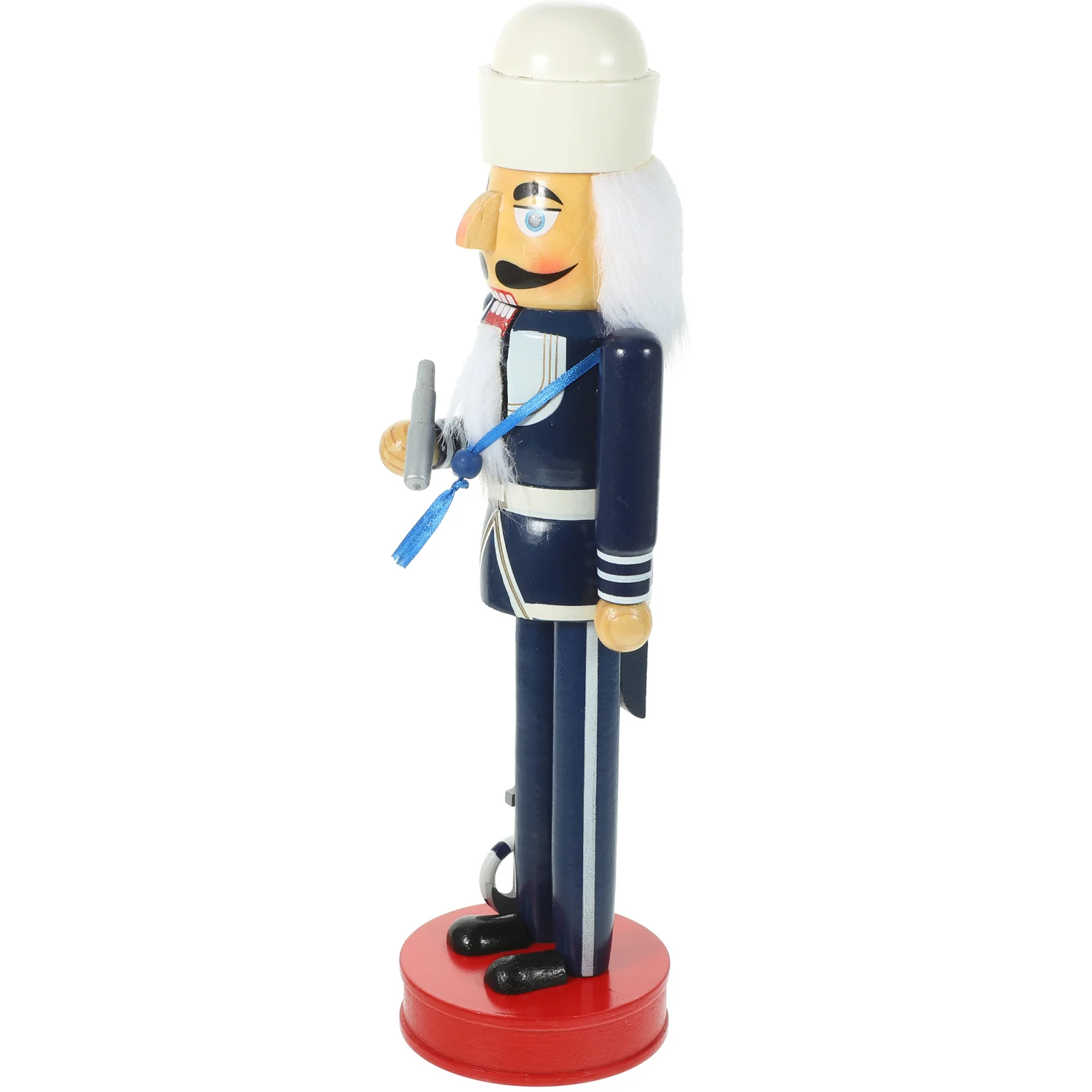 

Wood Christmas Nutcracker Wooden Small Decoration Tabletop Xmas Party Holiday Nutcracker Christmas Ornament Xmas Party Decor