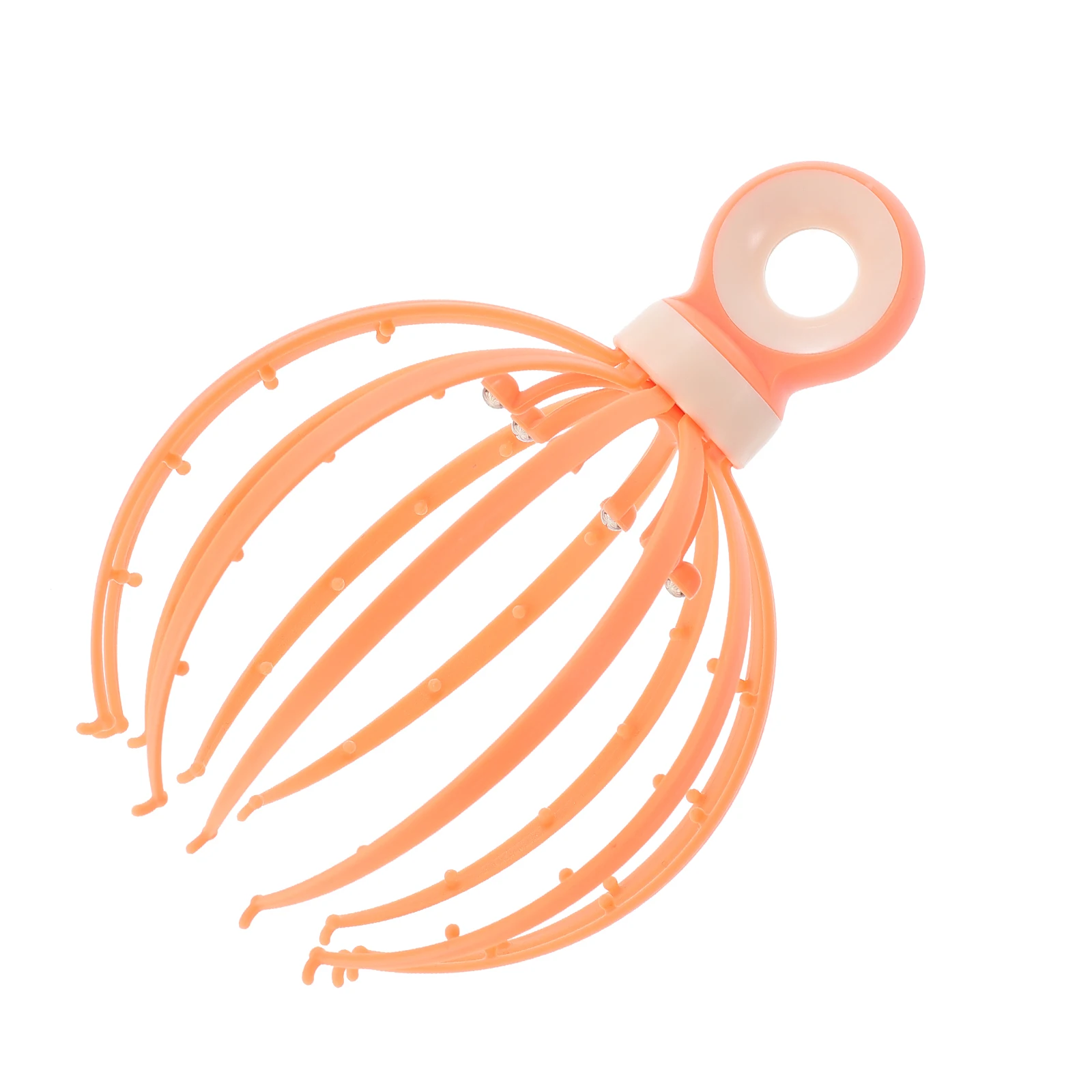 

Scalp Massager Handheld Head Massage Claw Steel Balls PP Material Durable Safe Smooth Family Travel Outdoor Gift Friends