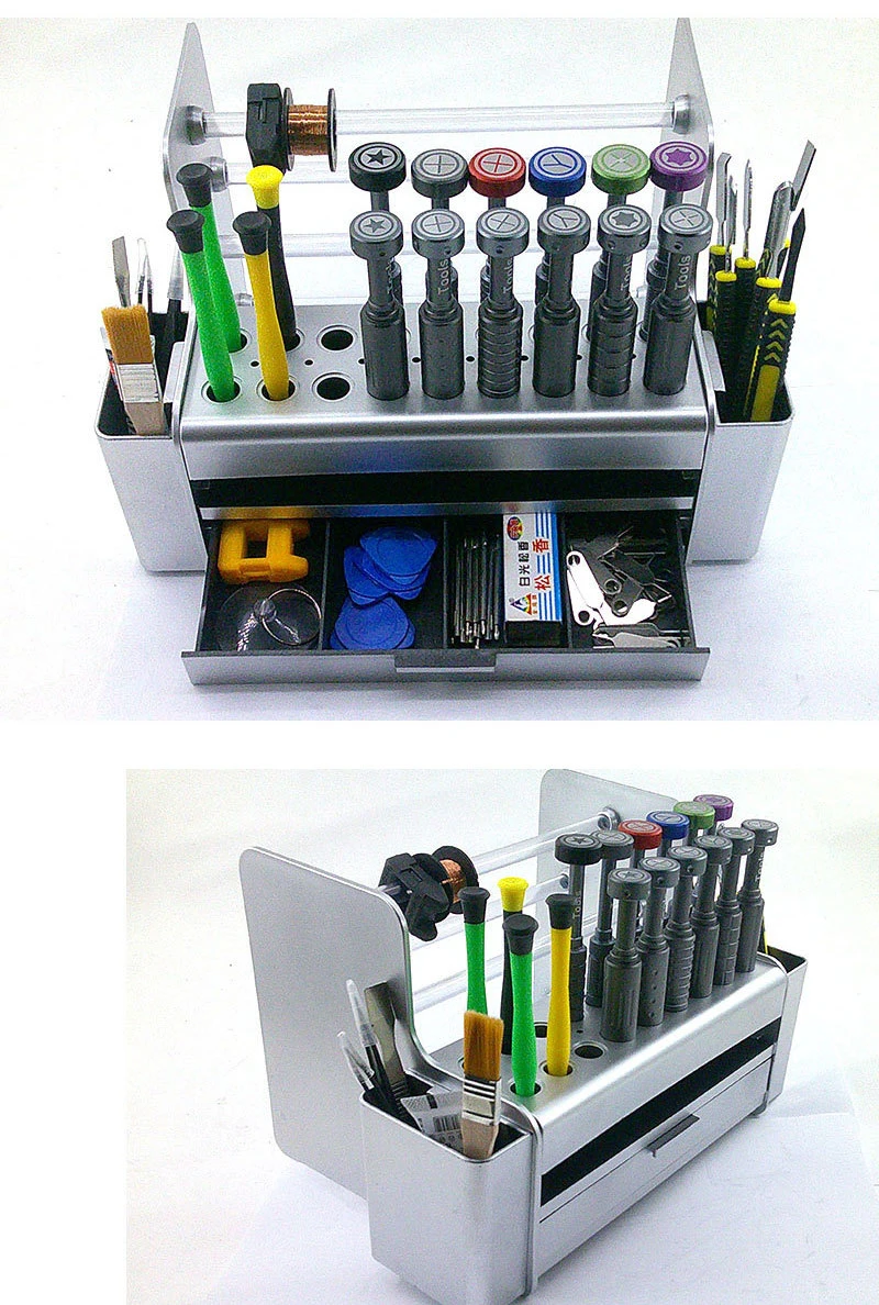 Multifunction Tool collection rack/Storage Box/Tool Kit with Large Capacity for Mobile Phone Screwdrivers and Maintenance Parts