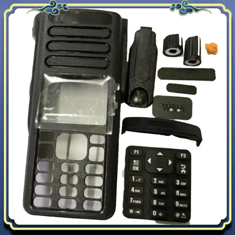 Walkie-talkie carcasa frontal funda de reparación para Motorola DGP8550E XIR P8660I P8668I DP4800E DP4801E XPR7550E XPR7580E duradera
