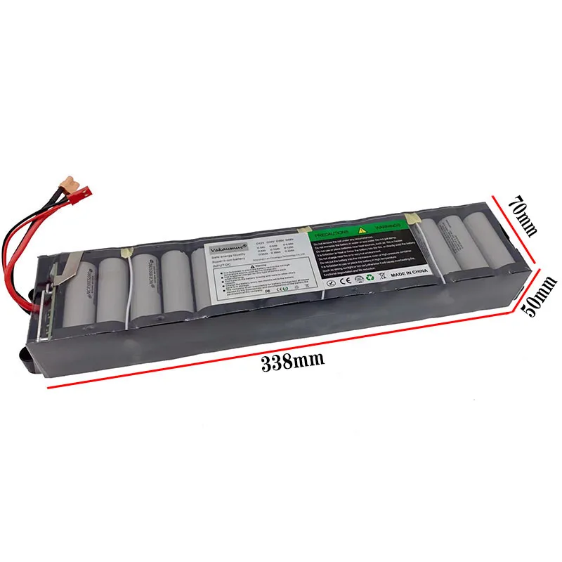 Lithium Battery FOR Xiaomi Mijia M365 Electric Scooter, 18650, 10S, 3P, 36V, 12Ah, 42V, SC, Communication, Waterproof Packaging