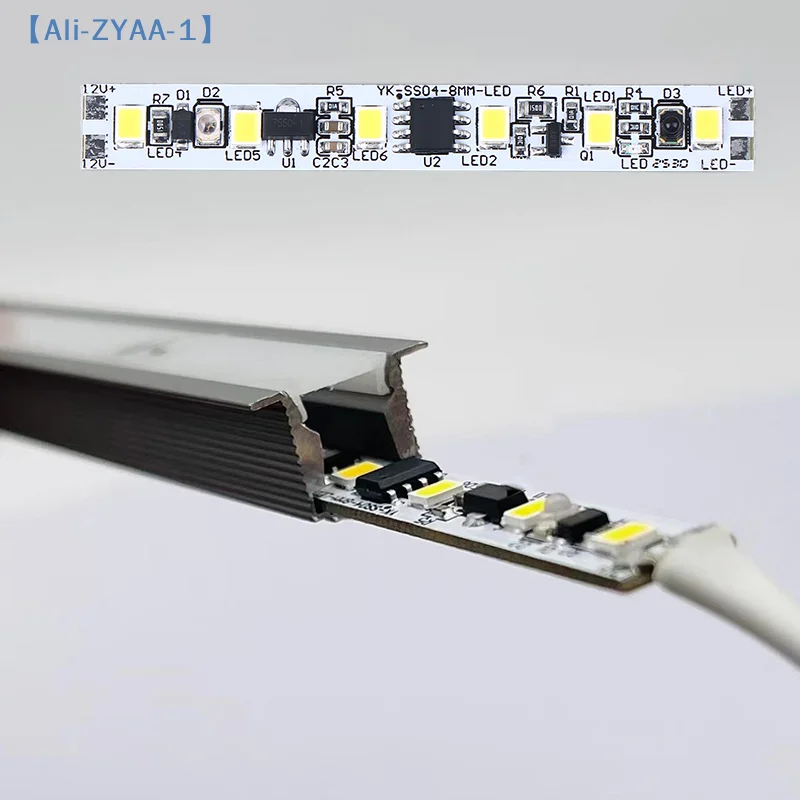 

【ZYAA-1】12В ИК-датчик движения руки без темной зоны, сенсорный выключатель, ИК-датчик сканирования взмахом руки, переключатель ВКЛ/ВЫКЛ, DIY