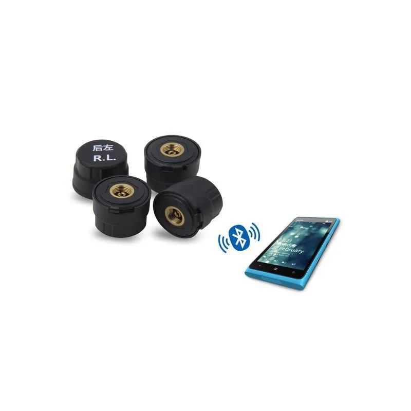 Bluetooth 4,0 TPMS автомобильное приложение для мониторинга давления в шинах английский внешний диагностический инструмент Vc601 профессиональный авто универсальный автомобиль грузовик