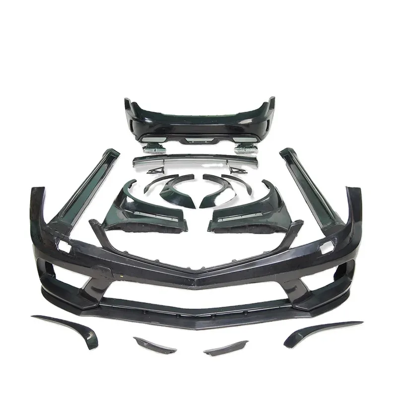 

High Quality C CLASS W204 4D Style Frp Material 11-14y Body Kit with Front Bumper Rear Bumper Roof Spoiler and Fender Duct