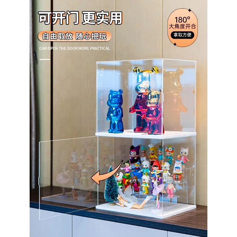 

Bubble Mart Display Box Blind Box Shelf Storage Shelf Handmade Wall Lego Stand Transparent Display Cabinet Acrylic