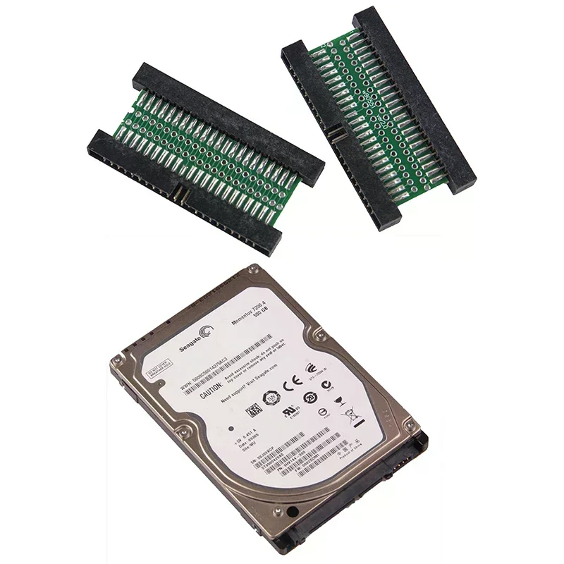 1Pcs 44 Pin IDE Male To Male Adapter 44p Dom To Usb SSD Adapter 2.5