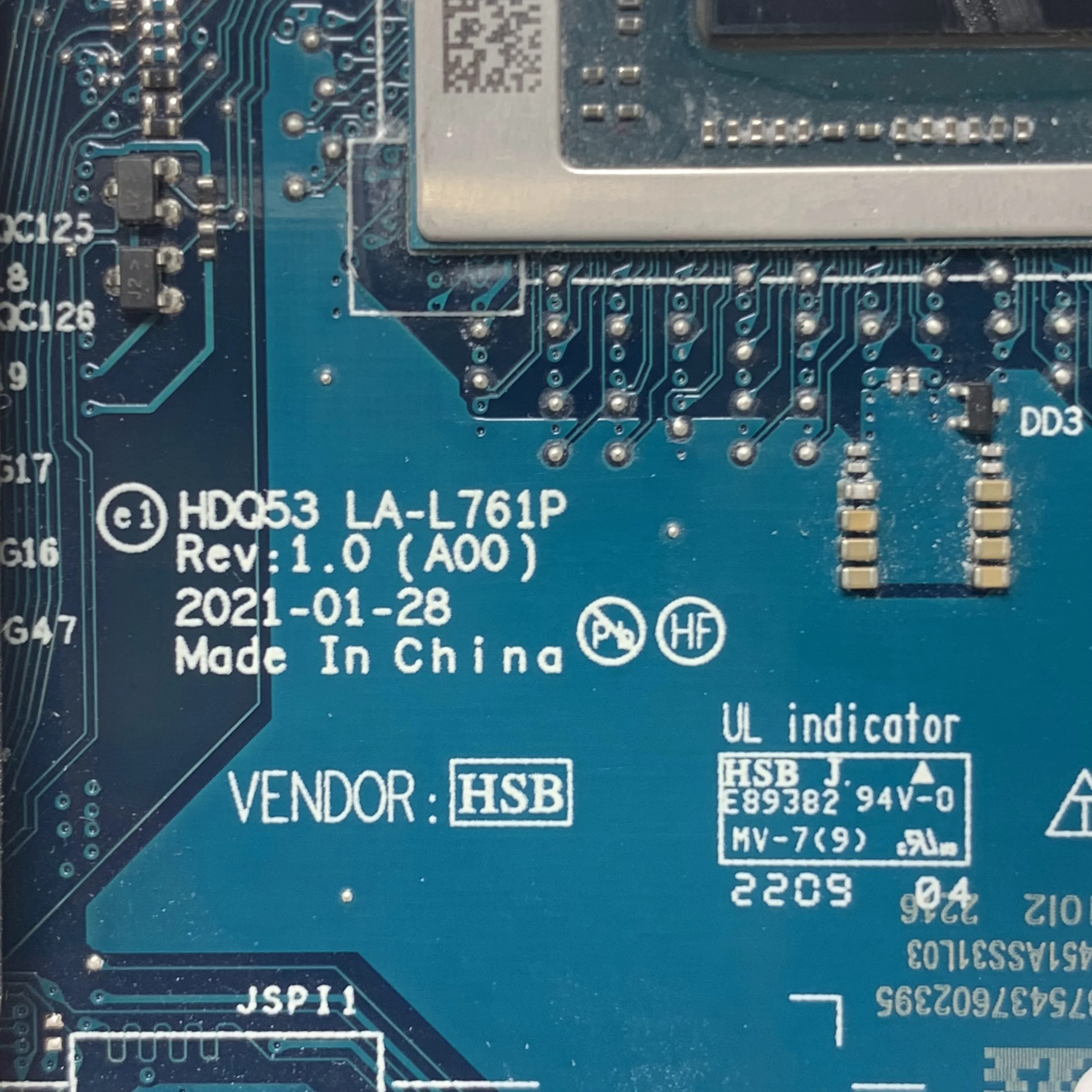 

HDQ53 LA-L761P 0NYPVW NYPVW CN-0NYPVW для ноутбука DELL M17 R5, материнская плата с процессором Ryzen 7 6800H GN20-E3-A1 RTX3060, 100% протестировано, ОК