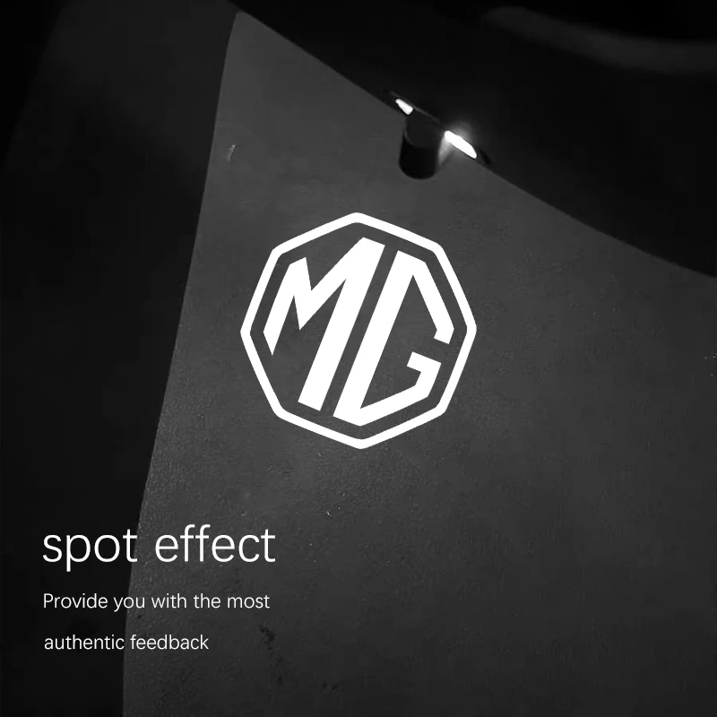 2 قطعة MG HD باب السيارة ترحيب ضوء جهاز عرض (بروجكتور) ل MG 4 5 6 7 Cyberster ES5 ONE MG5 العقرب ZS HS MARVEL-R هيكتور MG3 EZS #4