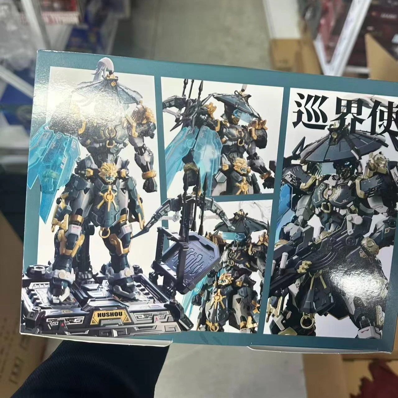 Cangdao Tiger Hunter 1/100 Stardust Class Model Kit Built-in Alloy Frame Chinese Style Mecha Assembly Action Figure Collectible