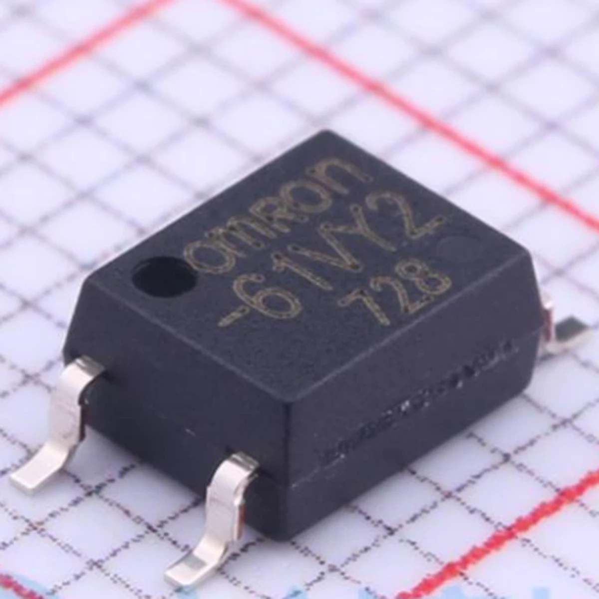 10 шт. оригинальное твердотельное реле G3VM-61VY2 (TR) (выход MOS) 1 форма A (SPST-NO) 1,27 В 500 мА 60 В SOP-4 G3VM 61VY2-61VY2 1 Ом