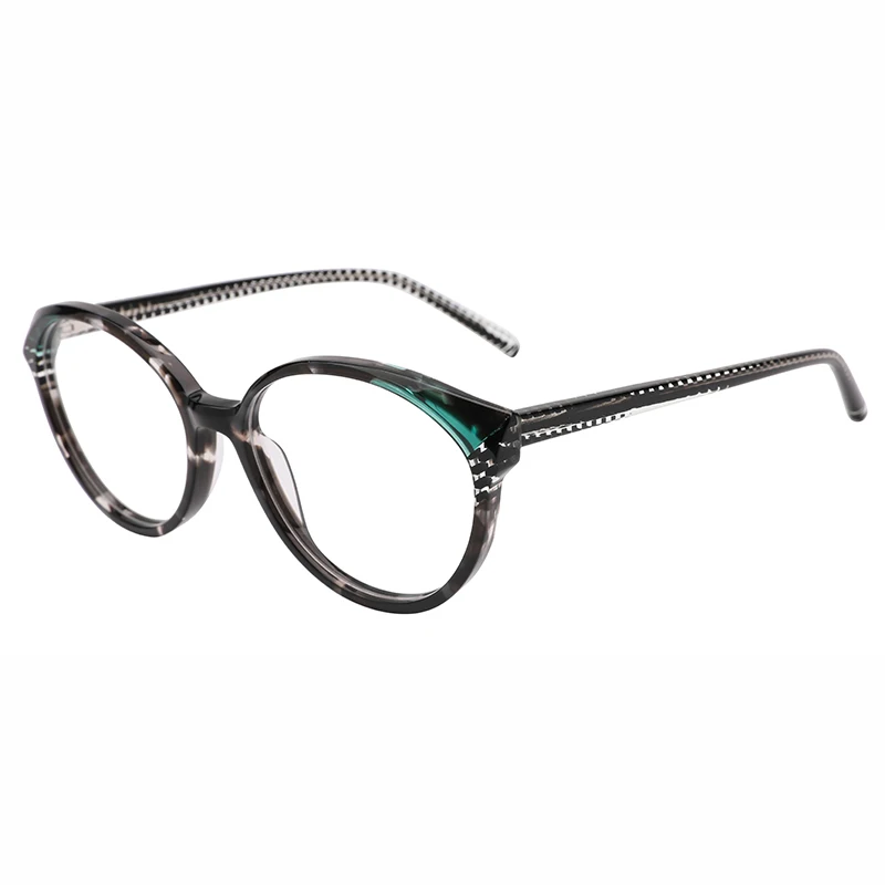 Kirka Men's sheet optical glasses frame large  rectangle adult glasses prescription myopia glasses frame black WD4298