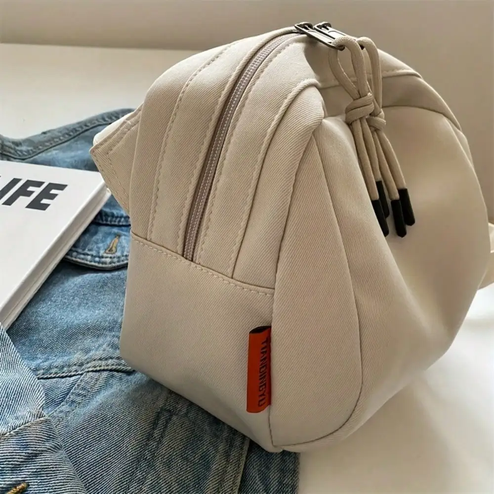 Bolso cruzado informal para mujer, bolso de hombro de tela Simple de estilo callejero, bolso de trabajo de viaje elegante