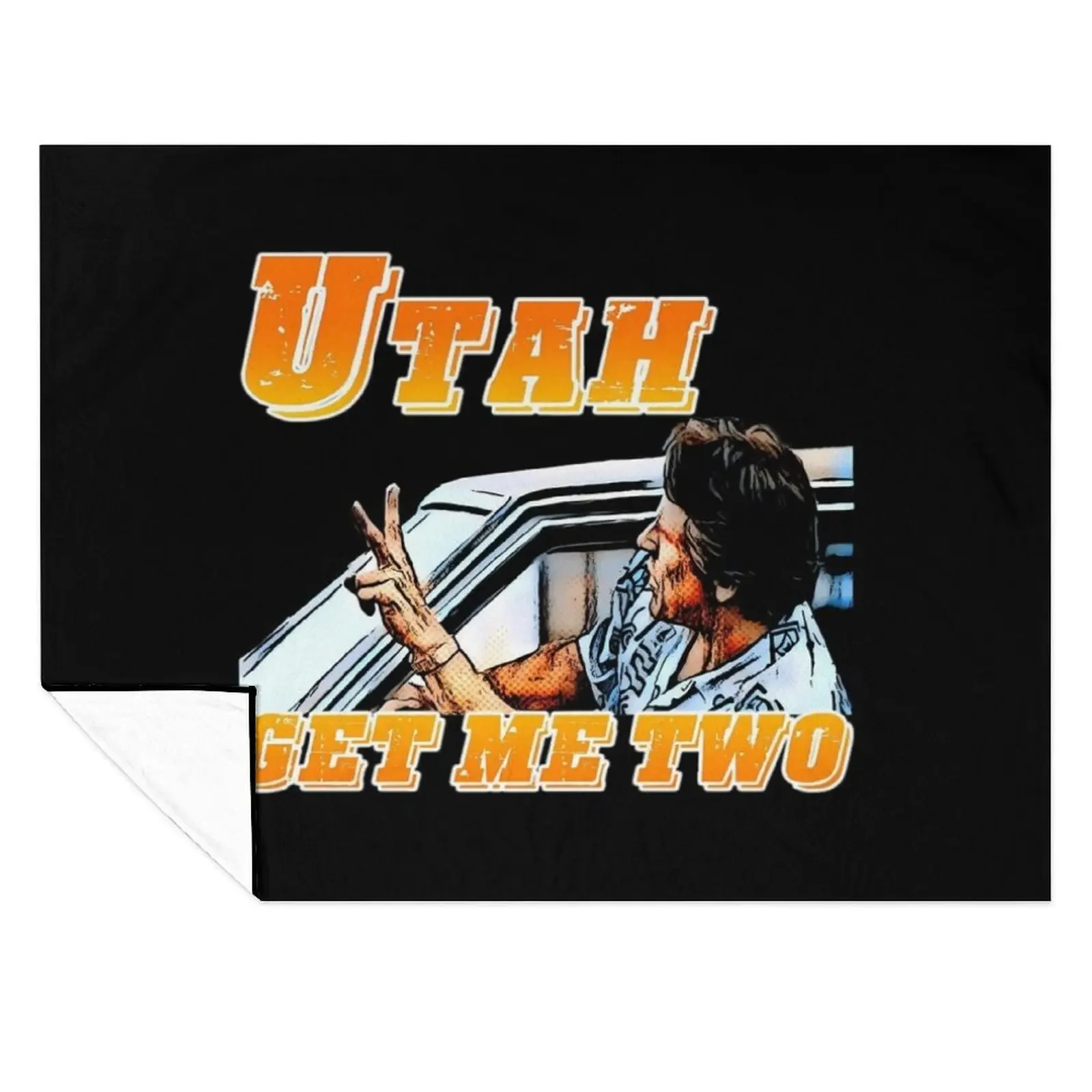 

Utah Get Me Two Throw Blanket Vintage Shaggy Luxury Brand cosplay anime Blankets