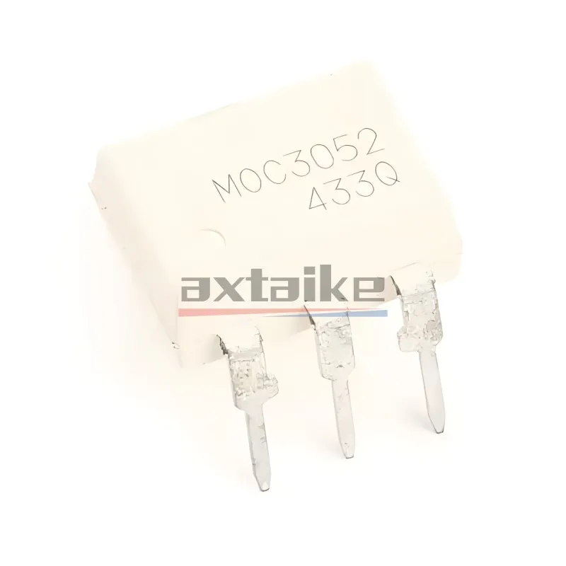 10PCS MOC3052 SMD-6 DIP-6 MOC3052SR2M MOC3052S-TA1 SOP-6 MOC3052M Random-Phase Triac Driver Optocoupler 600 Volt Peak IC