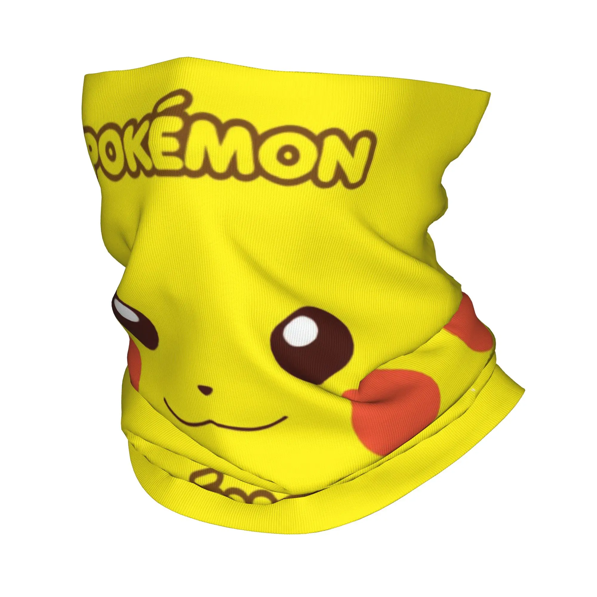 

pokemoned pikachus Accessories Bandana Neck Gaiter Wrap Scarf Summer Rider Headwear Unisex All Season