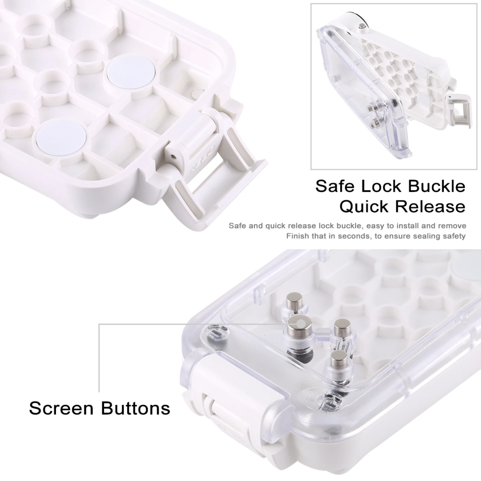 حالة غوص مضادة للماء لهاتف iphone xs max ، 40m ، 130ft ، حافظة للصور والفيديو