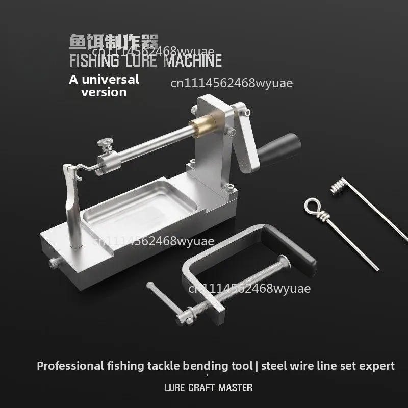 Wire Bending Disc Wire Loop Maker Coil Winding Tool Damper Fly Tying Vise Micro Spinning Lure Fishing Tackle