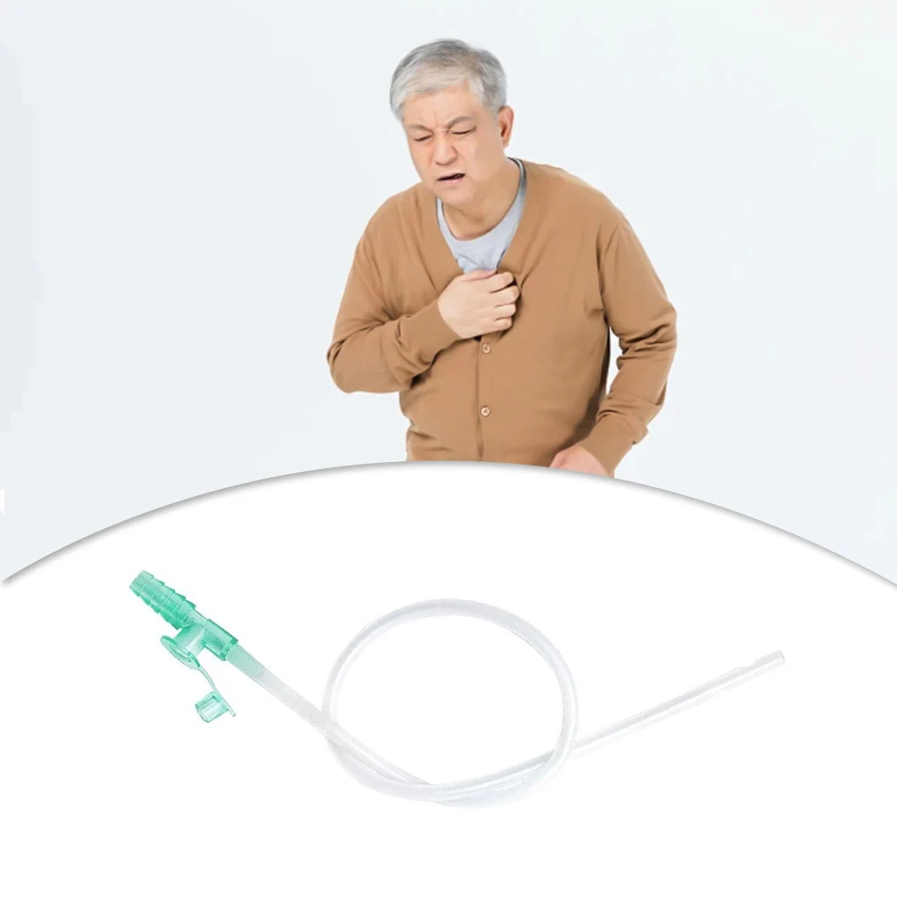 10pcs F6/F8/F10/F12/F14/F16 Adult/child Medical Oral Cavity Sterile PVC Suction Catheter Household Manual Sputum Aspirator Tube - Image 6