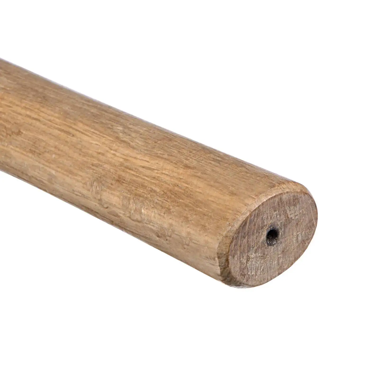 15インチの木製ハンマーハンドル交換部品は、4ポンドのハンマー用の楕円形の穴が付いた2ピースセットに適しています。