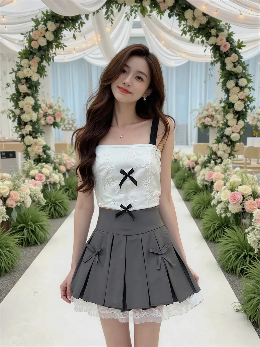 Retalhos mini saias de renda mulher formal roupas femininas primavera cetim namoro chique feminino suave sedoso brilhante elegante feminino