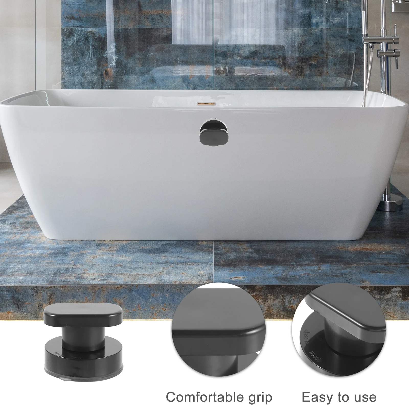 

Suction Cup Handle Shower Bathtub Grab Bars Seniors Dresser Cabinet Stick on Self Adhesive Knobs Black Small Powerful Suction