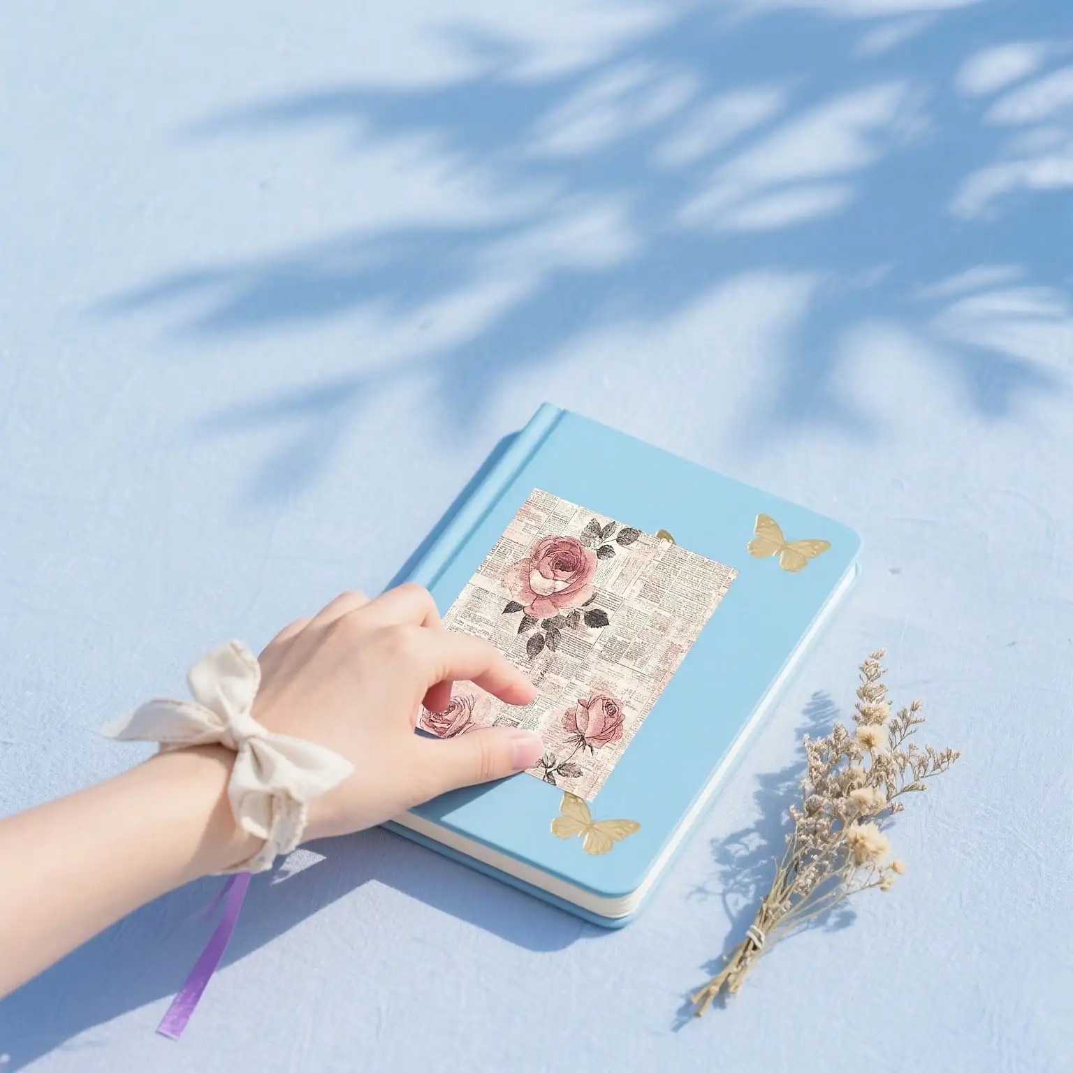 36 ورقة الإبداعية خمر نمط قصاصات ورقية حزمة، القرطاسية خمر الفن الحرفية نمط سكرابوكينغ ورقة لمجلة غير المرغوب فيه