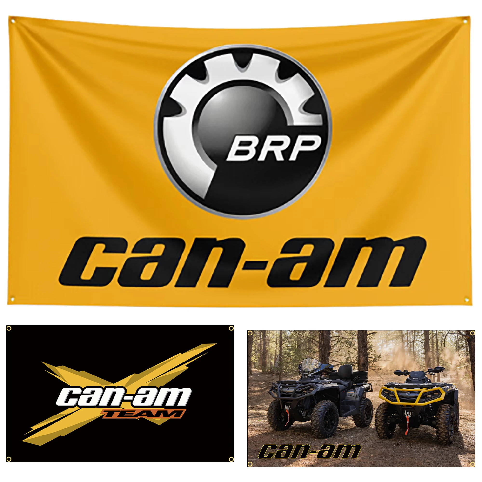 Can-Am Brp Flag Car…
