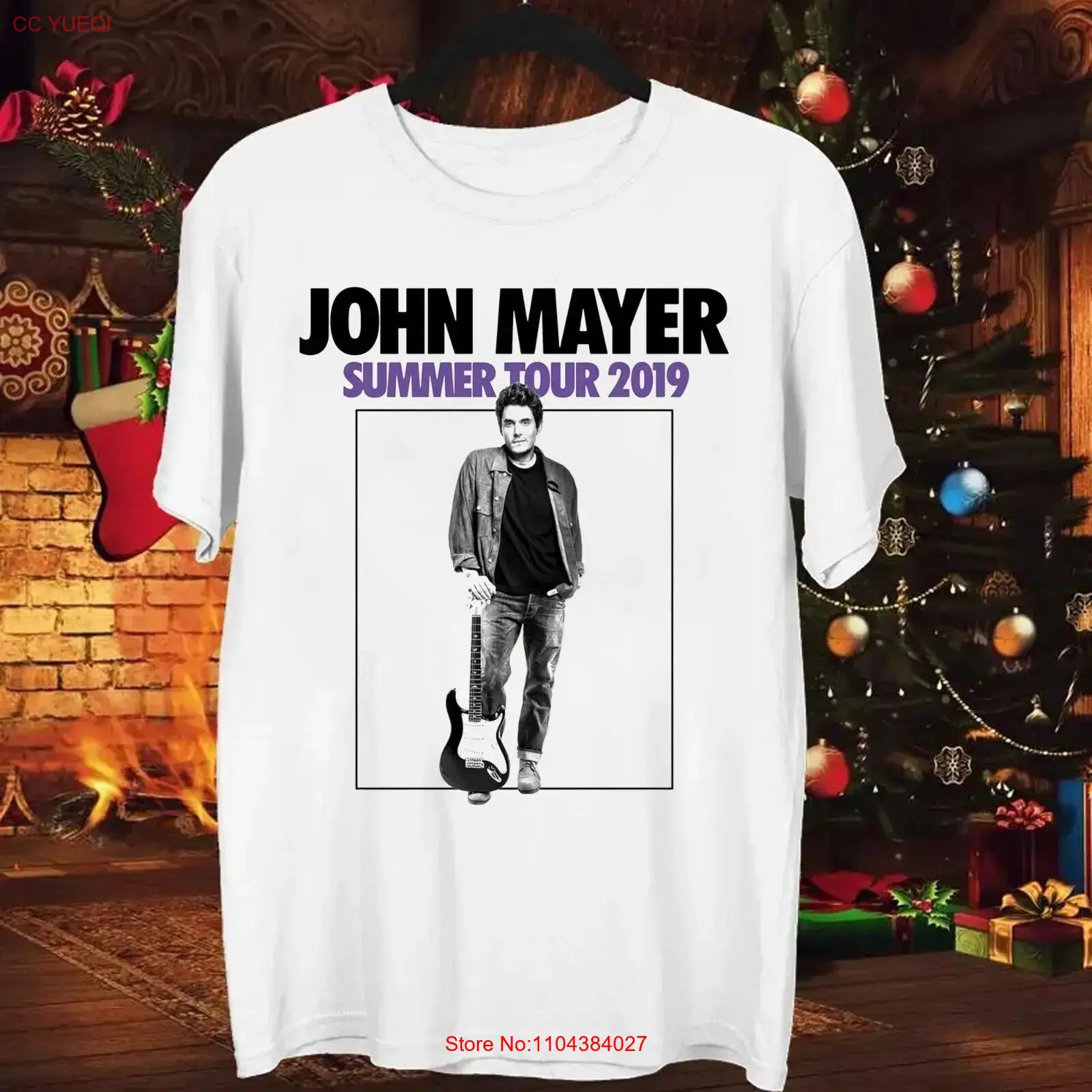 New Rare John Mayer Tour 2019 Gift Family Men S-235XL Shirt 4HT1928 long sleeves