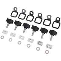 Strict Hardtop Quick Removal Thumb Screw D-Rings Kit For Jeep Wrangler CJ YJ TJ JK JKU