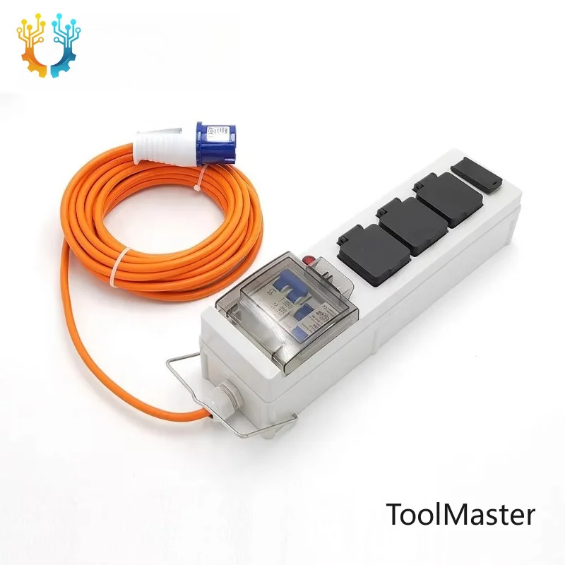 

【2026】ZNPON 3-Way 16A UK Socket 15/20m Cable Reel Caravan Camping Power Strip USB Outlet IP44 TB03U