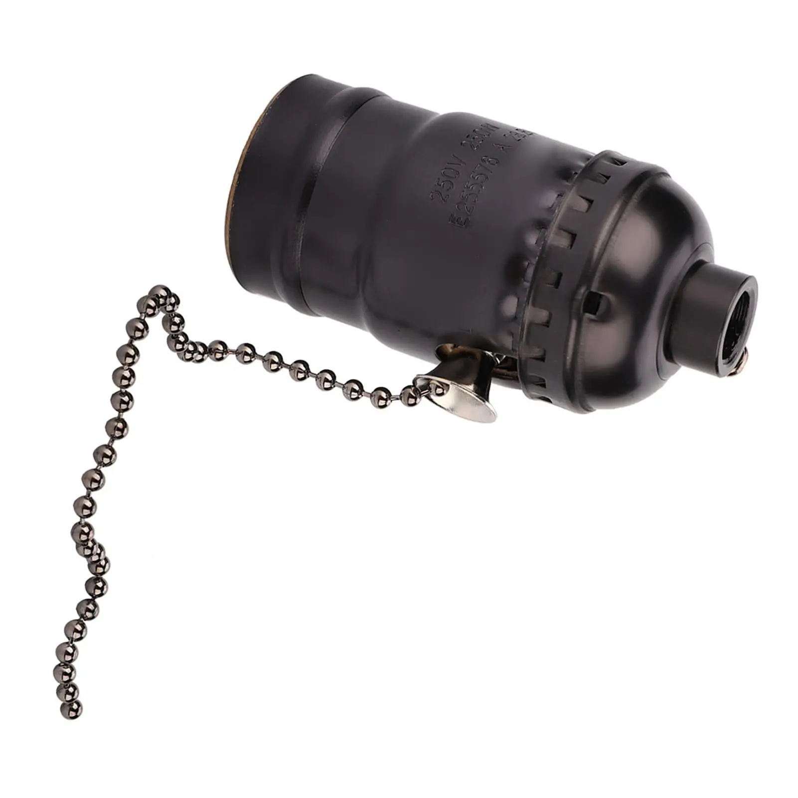 خمر الألومنيوم E27 مقبس الإضاءة 250 فولت 250 واط قاعدة مصابيح مع سلسلة سحب للمنزل بار فندق مطعم الجدول مكتب الاستخدام