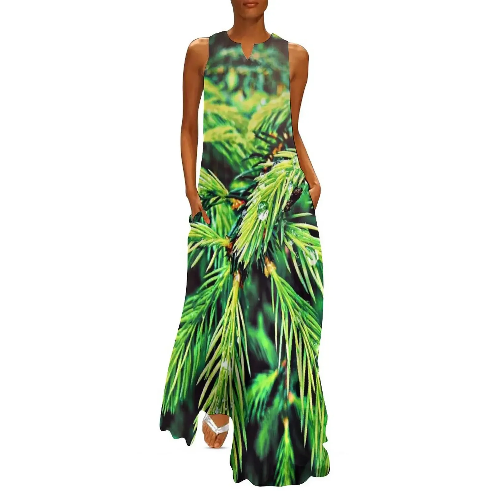

Rain on fresh green Long Dress Dresses for wedding party prom dresses 2025 dresses for prom with long sleeves Dress